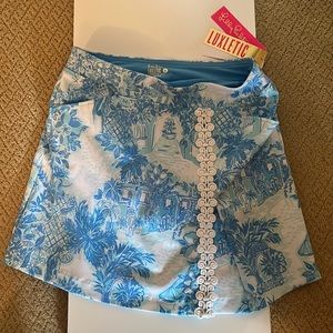 Lilly Pulitzer Luxetic Golf Skort